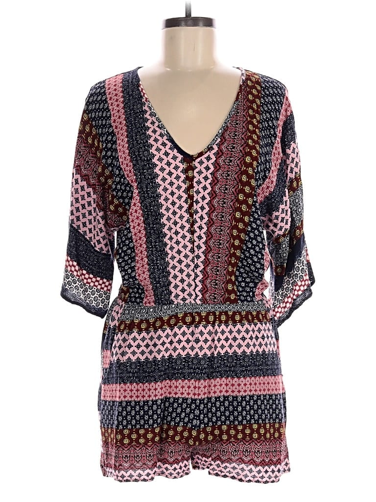 Pre-owned Venus Romper In Pink