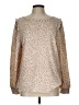 Banana Republic Factory Store Animal Print Tan Pullover Sweater Size L - photo 1
