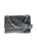 DKNY 100% Leather Gray Green Leather Satchel One size - photo 1
