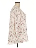 Rose + Olive 100% Polyester Floral Ivory 3/4 Sleeve Blouse Size 2X - photo 4