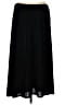 Eileen Fisher Solid Black Formal Skirt Size L - photo 1