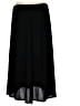Eileen Fisher Solid Black Formal Skirt Size L - photo 2