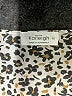 Kaileigh Animal Print Ivory Black Jumpsuit Size XL - photo 4