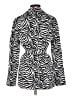 Jaclyn Smith Animal Print White Blazer Size M - photo 2