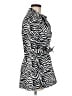 Jaclyn Smith Animal Print White Blazer Size M - photo 4