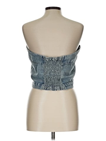 Jeans Tube Top (view 2)