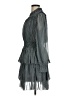 Elan Polka Dots Gray Cocktail Dress Size M - photo 5