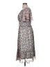 Harper 100% Polyester Floral Gray Casual Dress Size 14 - photo 5
