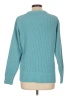 Time and Tru 100% Recycled Polyester Solid Teal Pullover Sweater Size L - photo 2