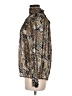 Tess 100% Polyester Animal Print Gold Long Sleeve Blouse Size 6 - photo 5