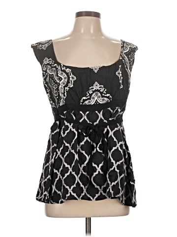 White House Black Market Sleeveless Silk Top (view 1)