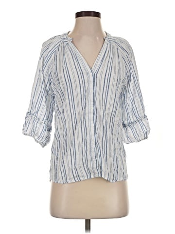 Apiece Apart 3/4 Sleeve Button-Down Shirt (view 1)
