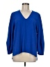 Amanda Uprichard 100% Polyester Blue 3/4 Sleeve Blouse Size M - photo 1