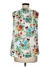 Crosby 100% Polyester White Sleeveless Blouse Size M - photo 2