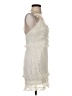 Eilly Bazar Ivory Cocktail Dress Size S - photo 4