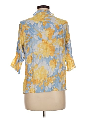 Counterparts 3/4 Sleeve Blouse (view 2)