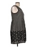 Max Studio Stripes Black Casual Dress Size L - photo 4