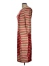 Spense Stripes Red Casual Dress Size L - photo 5
