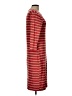 Spense Stripes Red Casual Dress Size L - photo 4