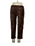 Unbranded Animal Print Brown Casual Pants Size 30 waist (estimated) - photo 2