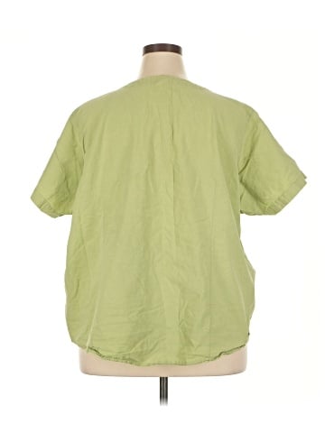 Woman Within Short Sleeve Blouse (view 2)
