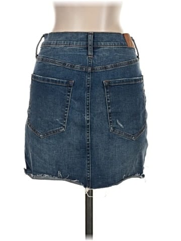 Aero Denim Skirt (view 2)