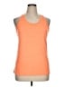 Nike 100% Polyester Orange Active Tank Size XL - photo 1