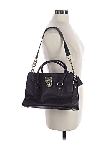 MICHAEL Michael Kors Leather Satchel (view 2)