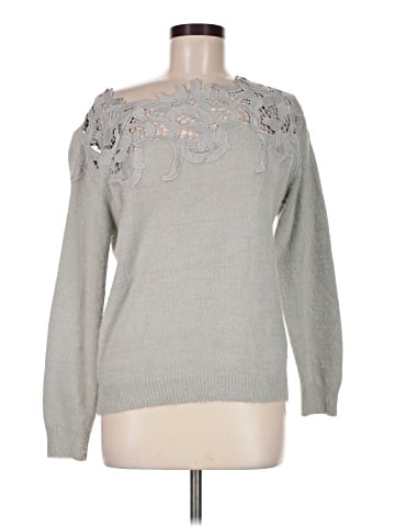 En Creme Pullover Sweater (view 1)