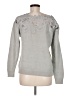 En Creme Gray Pullover Sweater Size M - photo 2