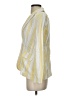 FRAME 100% Linen Stripes Yellow Blazer Size 0 - photo 5