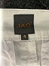Jag Solid Ivory Casual Pants Size 4 - photo 7
