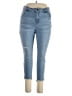 Avenue Hearts Blue Jeans Size 16 - photo 1
