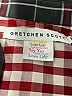 Gretchen Scott Designs 100% Silk Plaid Black 3/4 Sleeve Silk Top Size XS - photo 7