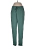 auden Solid Green Casual Pants Size L - photo 1