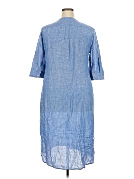 gingham cotton dress 50s 60s TURQUOISE GINGHAM COTTON SUN DRESS WITH BIG POCKETS
