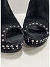 Prada Black Suede Studded Slingback Platform Sandals Size EU 36 - photo 3