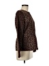 Doncaster Collection Animal Print Brown Jacket Size 6 - photo 4