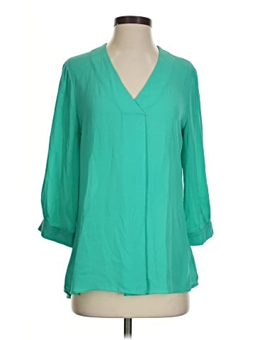 Rose + Olive 3/4 Sleeve Blouse (view 1)