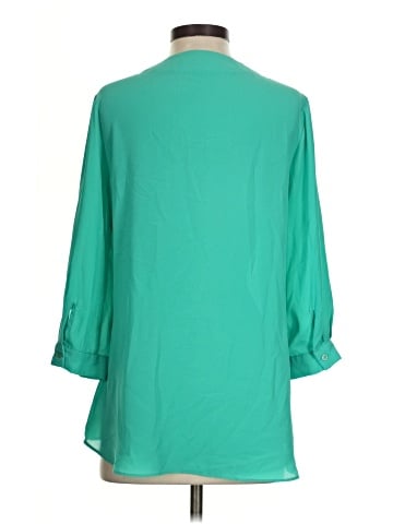 Rose + Olive 3/4 Sleeve Blouse (view 2)