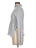 In Cashmere 100% Cashmere Chevron-herringbone Silver Cashmere Pullover Sweater Size M - photo 5