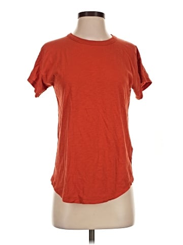 Madewell Whisper Cotton Rib-Crewneck Tee (view 1)