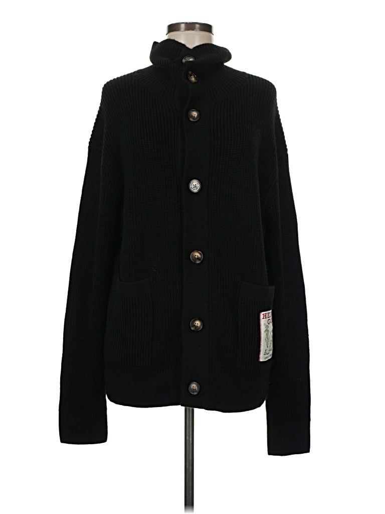 Pre-owned Head Cardigan Sweater In Black