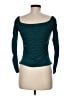 Guess Teal Long Sleeve Top Size M - photo 2