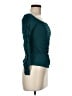 Guess Teal Long Sleeve Top Size M - photo 4