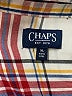 Chaps 100% Viscose Plaid Ivory Long Sleeve Button-Down Shirt Size XL - photo 7