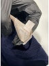 Play Comme Des Garçons 100% Wool Hearts Blue Wool Pullover Sweater Size M - photo 6