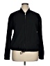 Theory Solid Black Track Jacket Size XL - photo 1