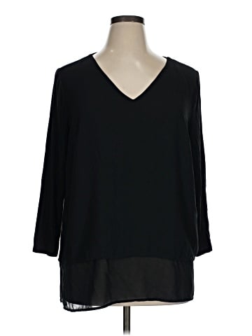 MICHAEL Michael Kors 3/4 Sleeve Blouse (view 1)