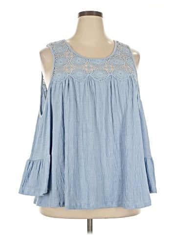 Time and Tru Sleeveless Blouse (view 1)